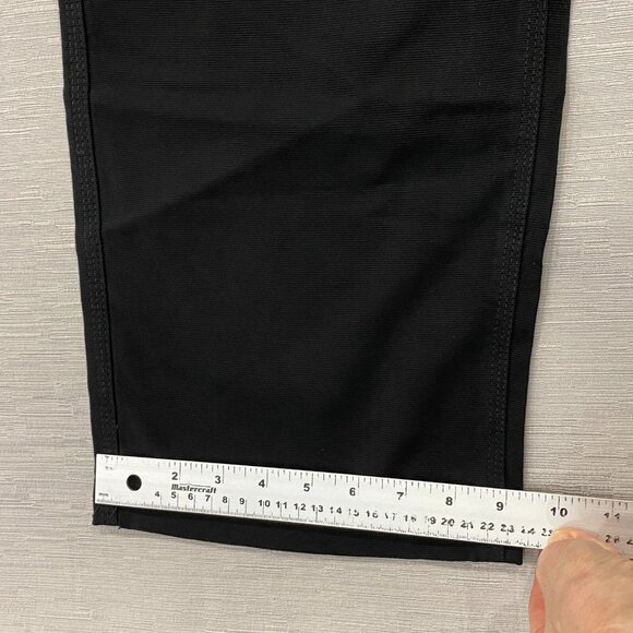 CAT Caterpillar Utility Work Pants Mens 38 x 34 Black Flex Waistband Cell Pocket - Picture 11 of 16